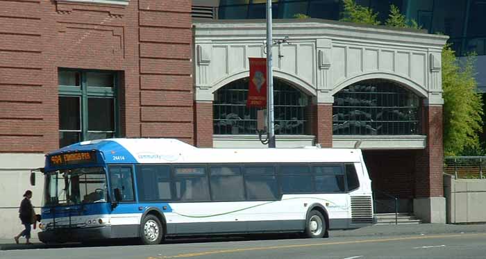 Community Transit New Flyer D40i Invero 24414